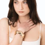 Bracciale rigido con design ad onda Mya Accessories 0
