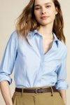 Camicia con colletto gioiello Dixie