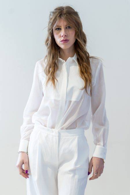 Camicia con disegno bavero Jijil (2)