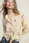 Camicia con paillettes e nodo Dixie 1