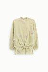 Camicia con paillettes e nodo Dixie 1