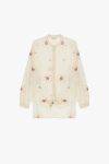 Camicia con paillettes e nodo Dixie 1
