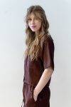 Camicia cropped con coulisse Dixie (1)