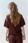 Camicia cropped con coulisse Dixie (1)