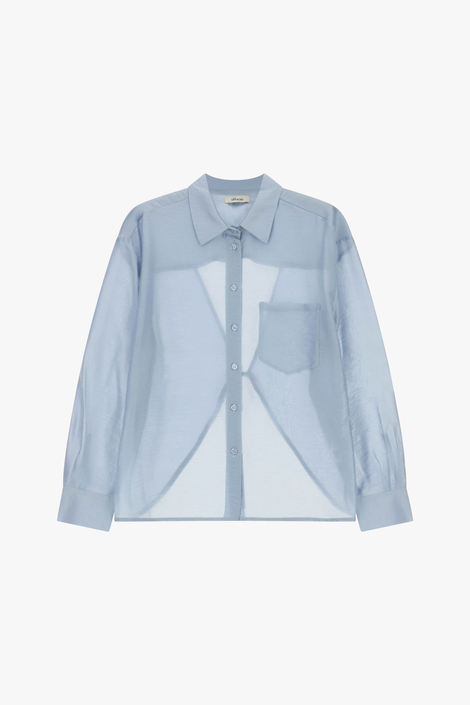 Camicia cut out dietro in organza Dixie 3 Camicia cut out dietro in organza Dixie 3