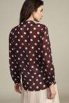 Camicia pois manica lunga con nodo Dixie
