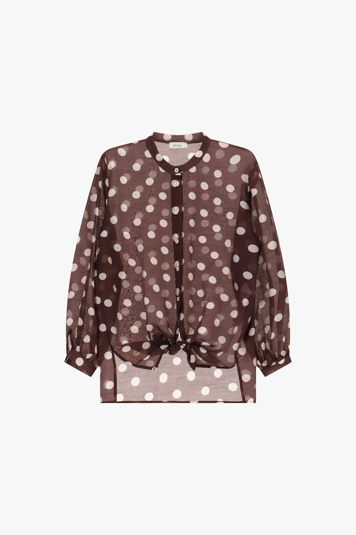 Camicia pois manica lunga con nodo Dixie 2 Camicia pois manica lunga con nodo Dixie 2