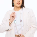 Collana con perle e pietre Mya Accessories