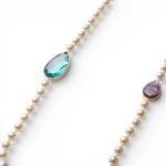 Collana con perle e pietre Mya Accessories