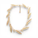 Collana girocollo con design a foglie Mya Accessories