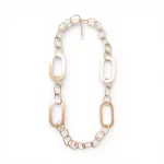 Collana lunga a catena in metallo antichizzato Mya Accessories