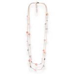 Collana lunga a due linee in catena con sfere Mya Accessories 6