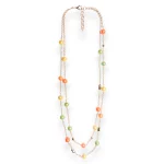 Collana lunga a due linee in catena con sfere Mya Accessories 6
