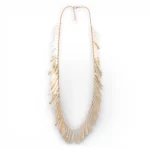 Collana lunga con frange in metallo antichizzato Mya Accessories
