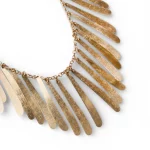 Collana lunga con frange in metallo antichizzato Mya Accessories