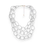 Collana multi fili con pietre in vetro Mya Accessories 1