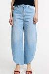 Jeans a gamba ampia stondata e spacchi laterali Please