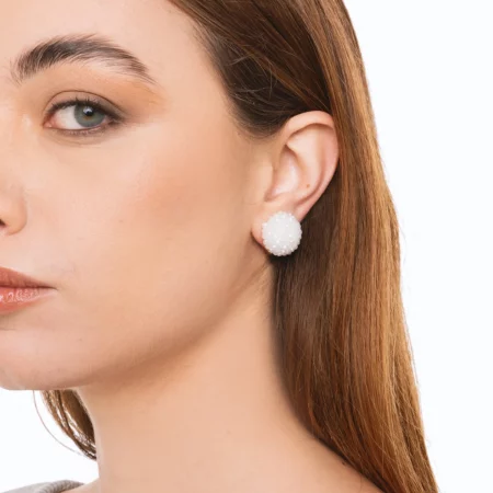 Orecchini a clip circolari con piccole pietre Mya Accessories 0