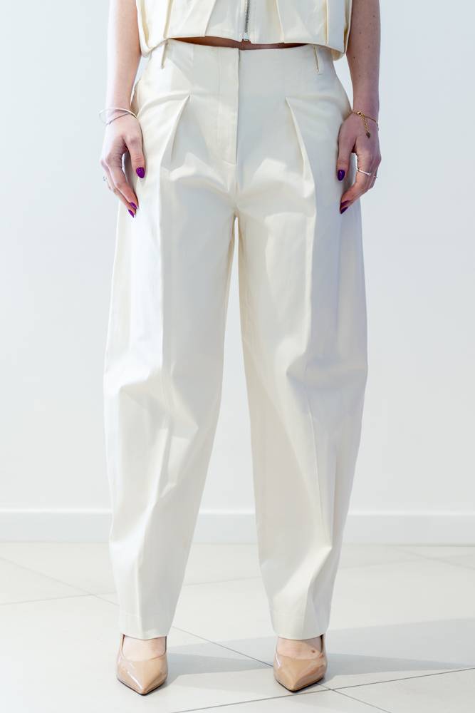 Pantaloni baloon con pinces Jijil (1) Pantaloni baloon con pinces Jijil (1)