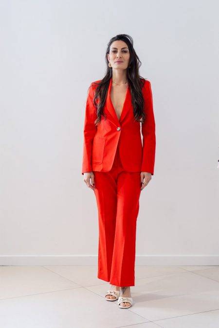 Pantaloni con gamba dritta Diana Gallesi (4)