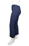Pantaloni dritti con ricamo GiglioRosso