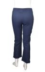 Pantaloni dritti con ricamo GiglioRosso