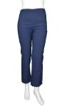 Pantaloni dritti con ricamo GiglioRosso