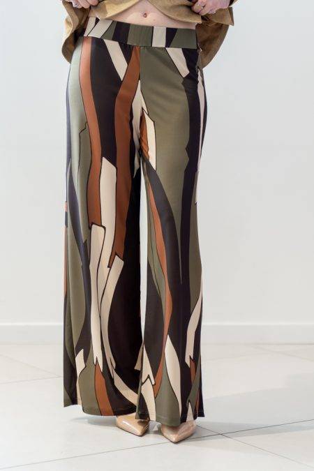 Pantaloni fluidi stampati Diana Gallesi (4)