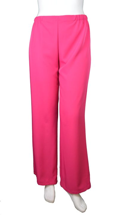 Pantaloni gamba dritta con elastico GiglioRosso