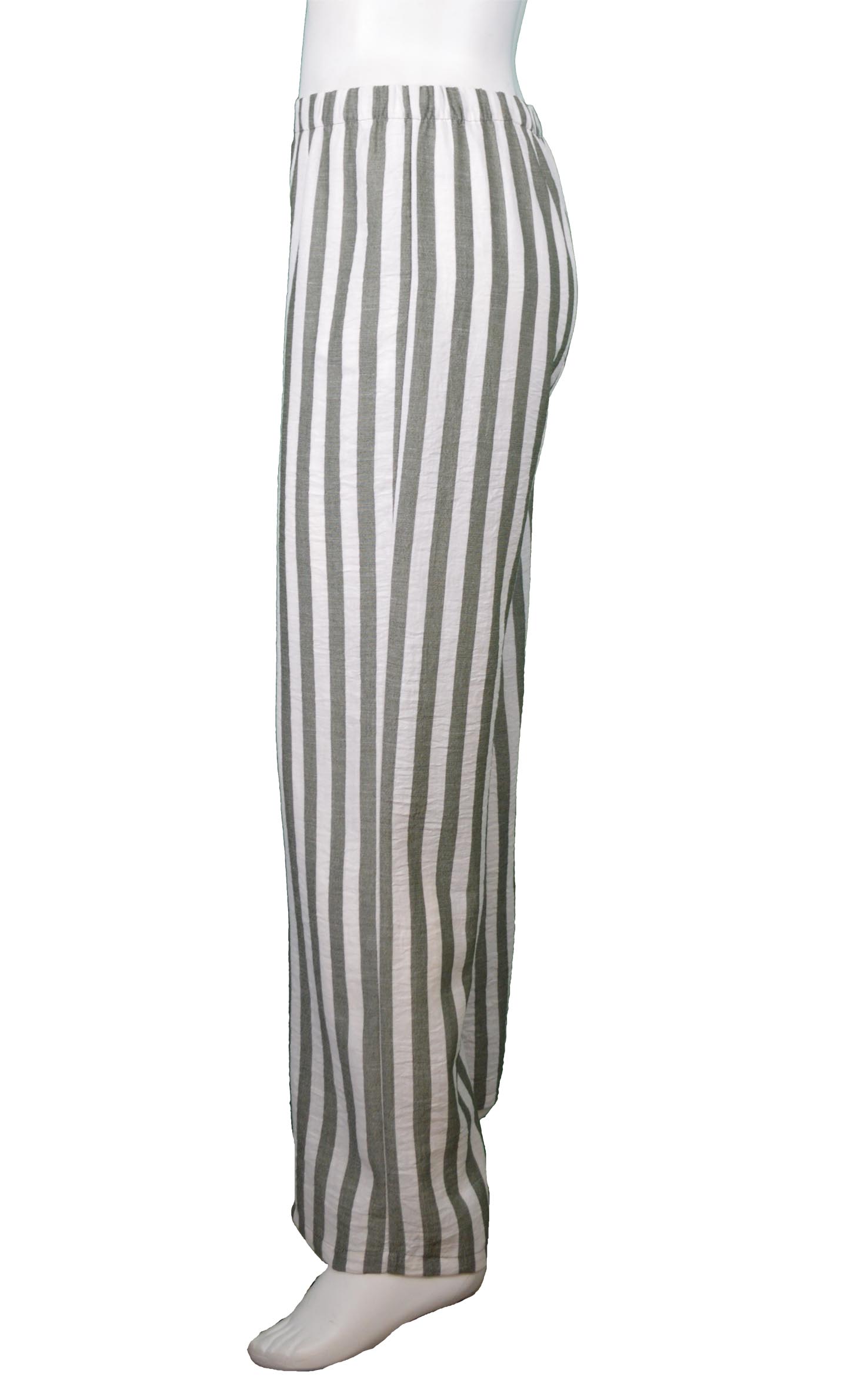 Pantaloni gamba larga a righe GiglioRosso 0 Pantaloni gamba larga a righe GiglioRosso 0