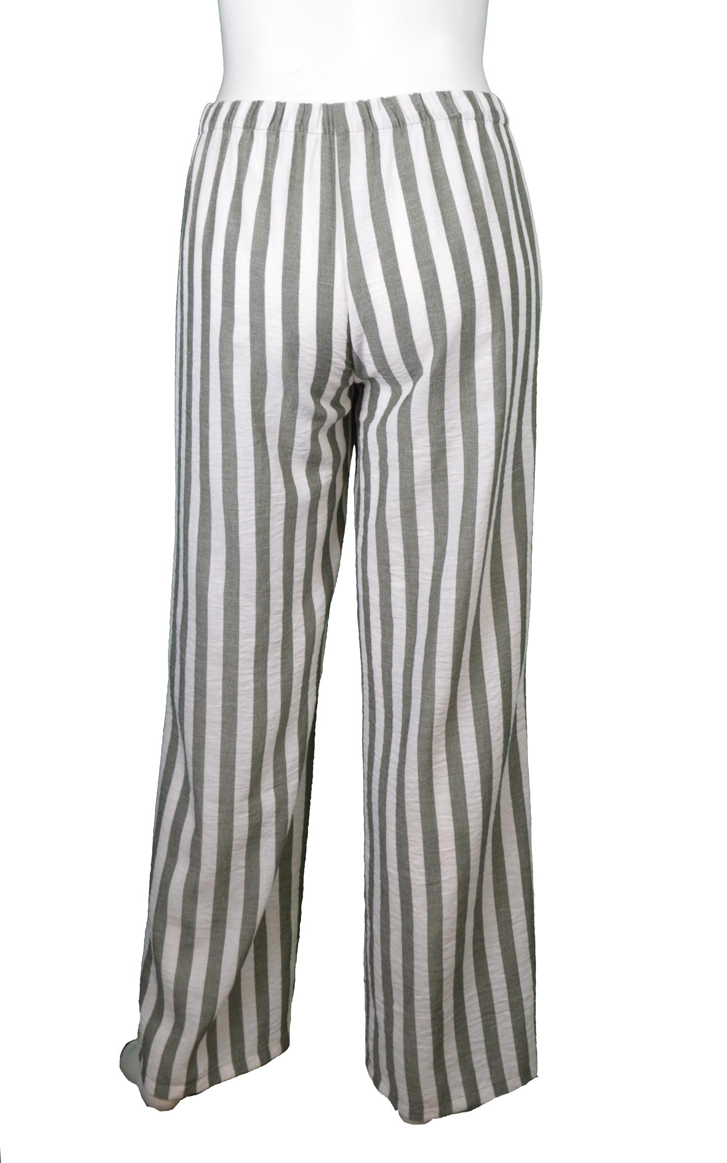 Pantaloni gamba larga a righe GiglioRosso 1 Pantaloni gamba larga a righe GiglioRosso 1