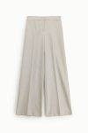 Pantaloni palazzo a righe con paillettes Please