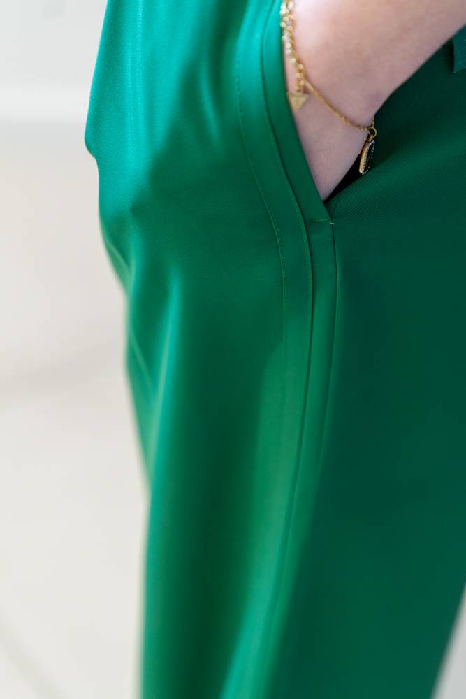 Pantaloni palazzo con elastico Diana Gallesi (12) Pantaloni palazzo con elastico Diana Gallesi (12)