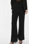 Pantaloni palazzo con risvolto ampio Imperial