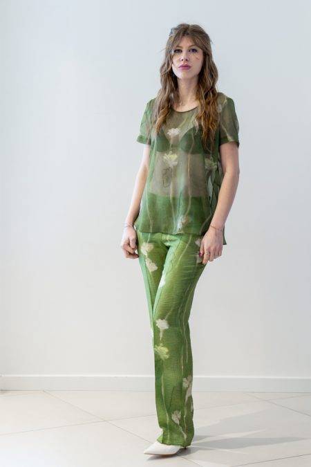 Pantaloni palazzo in fantasia Diana Gallesi (2)