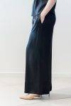 Pantaloni palazzo satin con coulisse Dixie