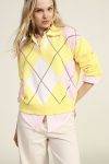Pullover motivo argyle collo polo Dixie
