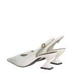 Slingback con tacco clessidra Jeannot