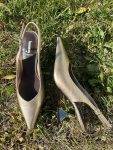 Slingback con tacco clessidra Jeannot