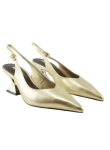 Slingback con tacco clessidra Jeannot