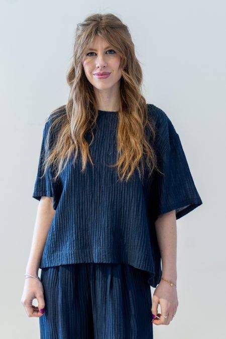 T Shirt goffrata con goccia SOLOTRE (2)