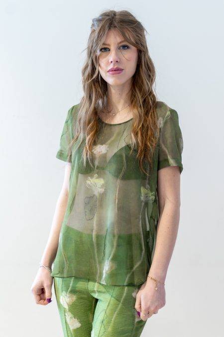 T Shirt velata stampata Diana Gallesi (3)