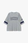 T shirt ampia stampa frontale Dixie