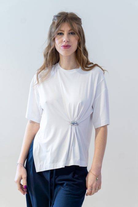 T shirt con dettaglio goccia Jijil (2)