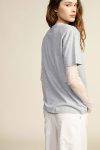 T shirt girocollo con maniche in pizzo Dixie