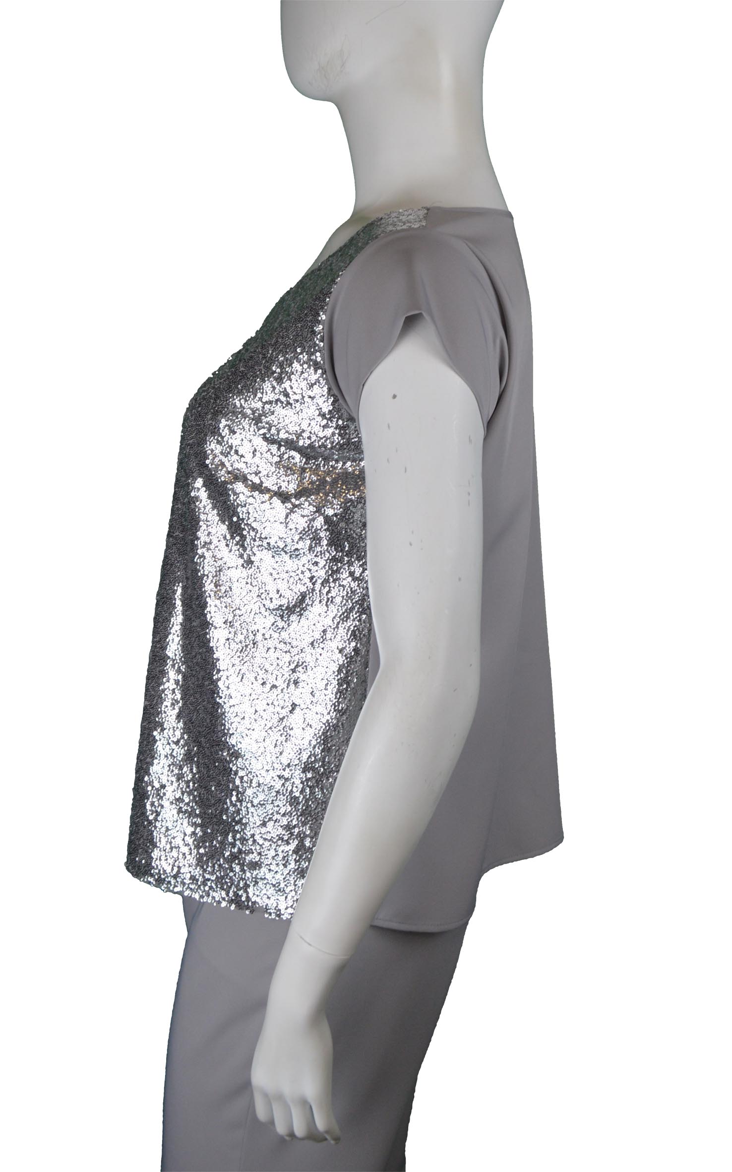 Top con paillettes GiglioRosso 0 Top con paillettes GiglioRosso 0