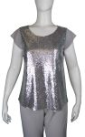 Top con paillettes GiglioRosso