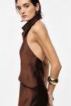 Top halter scollo morbido Imperial