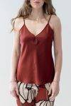 Top satin con bretelline Diana Gallesi (2)