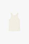 Top smanicato girocollo a costine Imperial 2